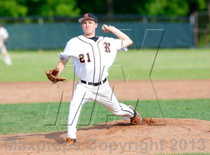Thumbnail 2 in Ridgefield vs. Fairfield Prep (CIAC Class LL Second Round) photogallery.