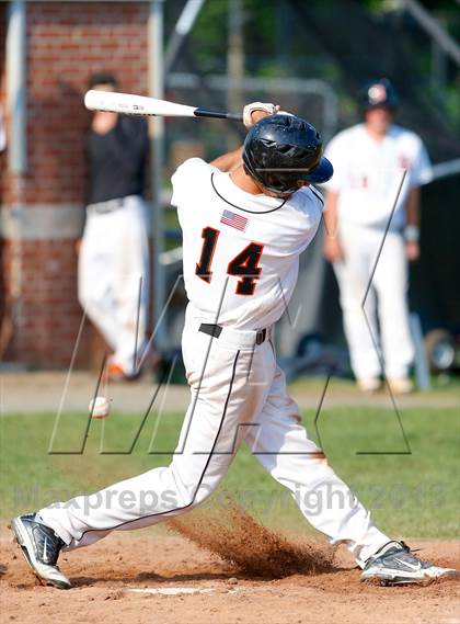 Thumbnail 3 in Ridgefield vs. Fairfield Prep (CIAC Class LL Second Round) photogallery.