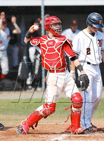 Thumbnail 3 in Ridgefield vs. Fairfield Prep (CIAC Class LL Second Round) photogallery.