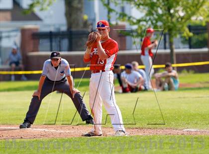 Thumbnail 3 in Ridgefield vs. Fairfield Prep (CIAC Class LL Second Round) photogallery.