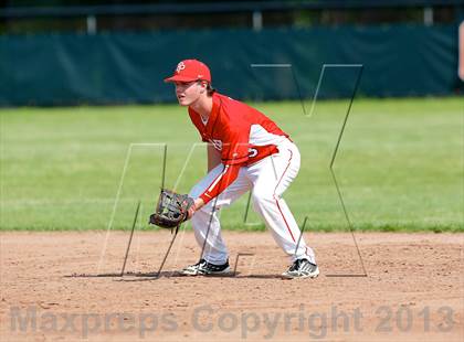 Thumbnail 3 in Ridgefield vs. Fairfield Prep (CIAC Class LL Second Round) photogallery.