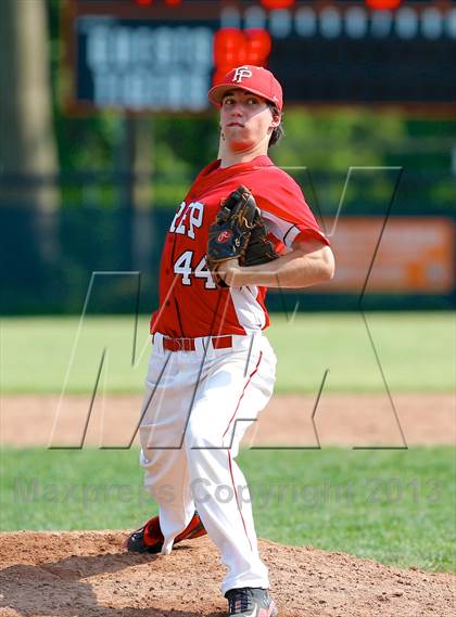 Thumbnail 2 in Ridgefield vs. Fairfield Prep (CIAC Class LL Second Round) photogallery.