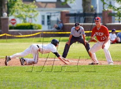 Thumbnail 2 in Ridgefield vs. Fairfield Prep (CIAC Class LL Second Round) photogallery.