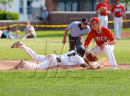 Thumbnail 2 in Ridgefield vs. Fairfield Prep (CIAC Class LL Second Round) photogallery.