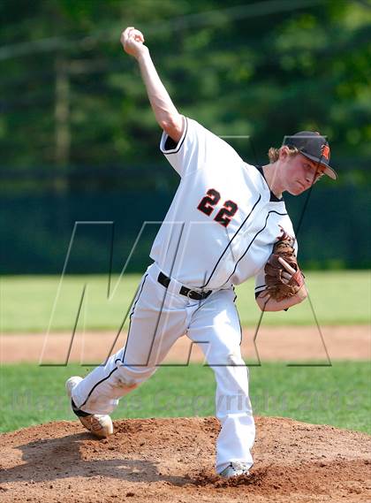 Thumbnail 3 in Ridgefield vs. Fairfield Prep (CIAC Class LL Second Round) photogallery.