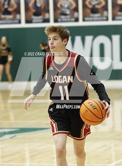 Thumbnail 1 in Logan at Green Canyon (UHSAA 4A First Round) photogallery.