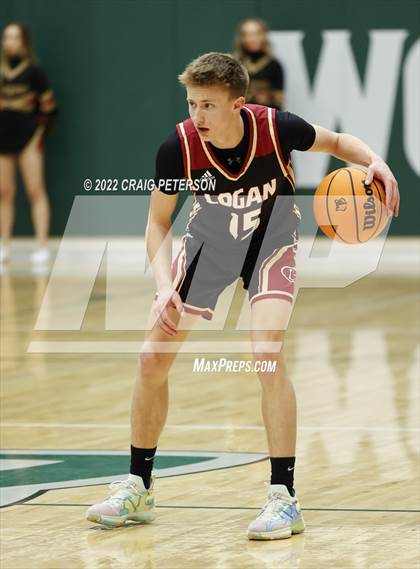 Thumbnail 1 in Logan at Green Canyon (UHSAA 4A First Round) photogallery.