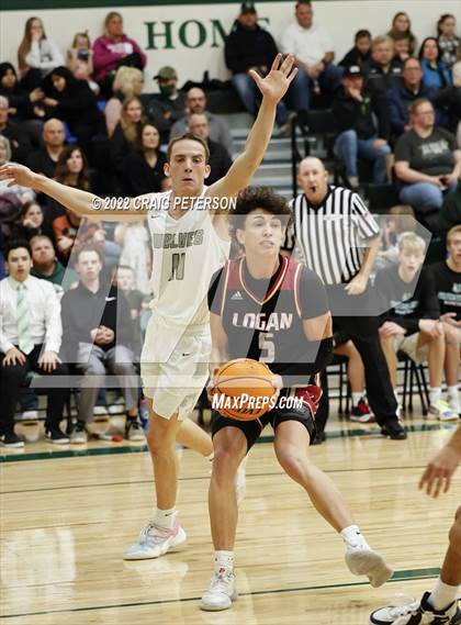 Thumbnail 1 in Logan at Green Canyon (UHSAA 4A First Round) photogallery.