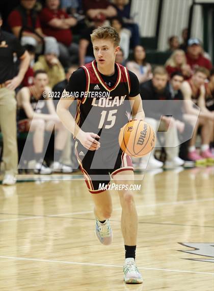 Thumbnail 2 in Logan at Green Canyon (UHSAA 4A First Round) photogallery.
