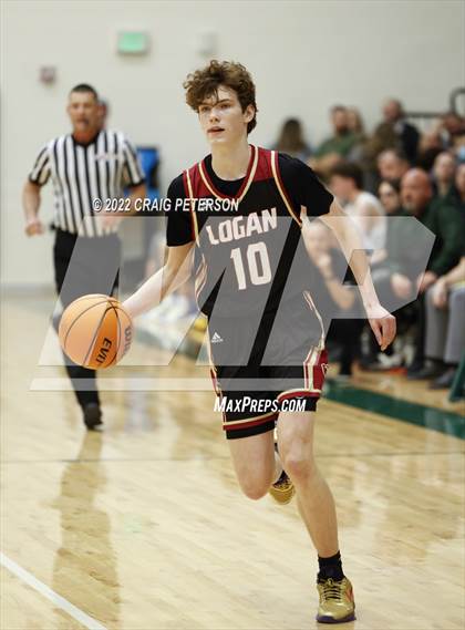 Thumbnail 3 in Logan at Green Canyon (UHSAA 4A First Round) photogallery.