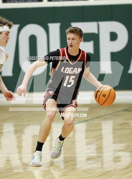 Thumbnail 3 in Logan at Green Canyon (UHSAA 4A First Round) photogallery.