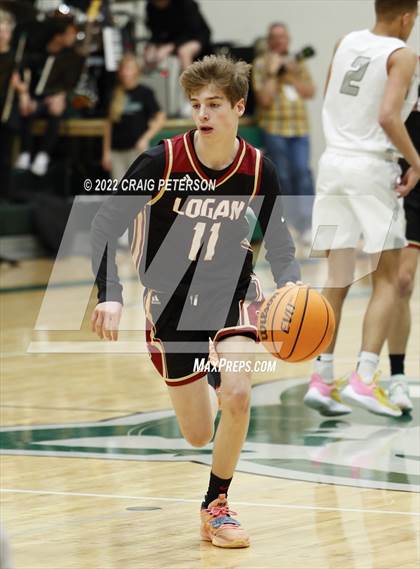 Thumbnail 2 in Logan at Green Canyon (UHSAA 4A First Round) photogallery.