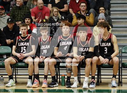 Thumbnail 1 in Logan at Green Canyon (UHSAA 4A First Round) photogallery.