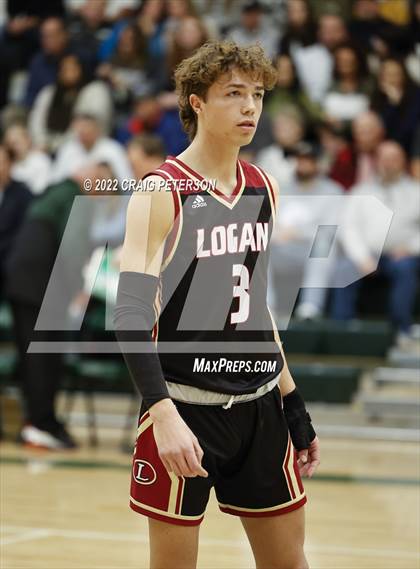 Thumbnail 1 in Logan at Green Canyon (UHSAA 4A First Round) photogallery.