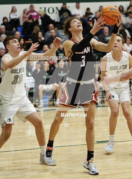 Thumbnail 1 in Logan at Green Canyon (UHSAA 4A First Round) photogallery.