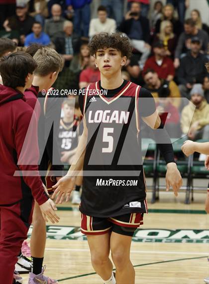 Thumbnail 1 in Logan at Green Canyon (UHSAA 4A First Round) photogallery.