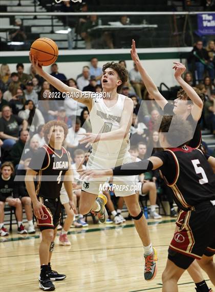Thumbnail 2 in Logan at Green Canyon (UHSAA 4A First Round) photogallery.