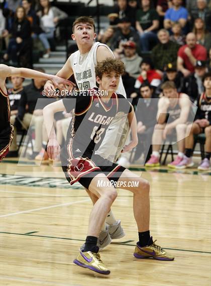 Thumbnail 3 in Logan at Green Canyon (UHSAA 4A First Round) photogallery.