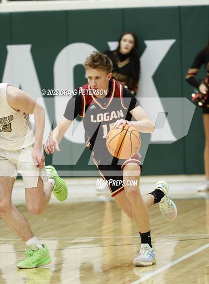 Thumbnail 2 in Logan at Green Canyon (UHSAA 4A First Round) photogallery.