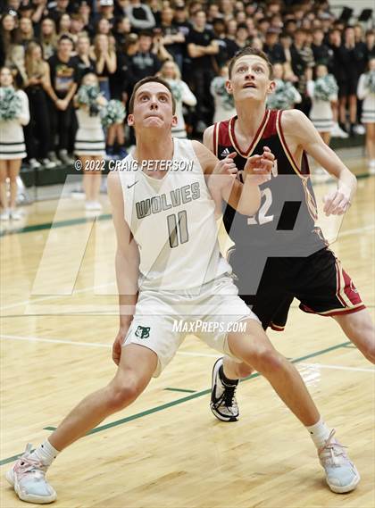 Thumbnail 1 in Logan at Green Canyon (UHSAA 4A First Round) photogallery.