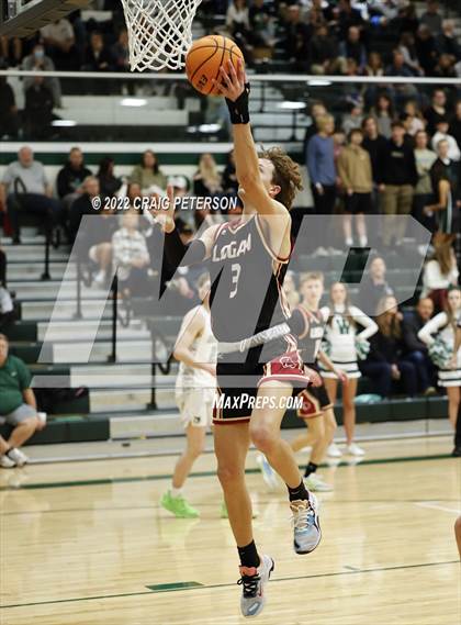 Thumbnail 1 in Logan at Green Canyon (UHSAA 4A First Round) photogallery.
