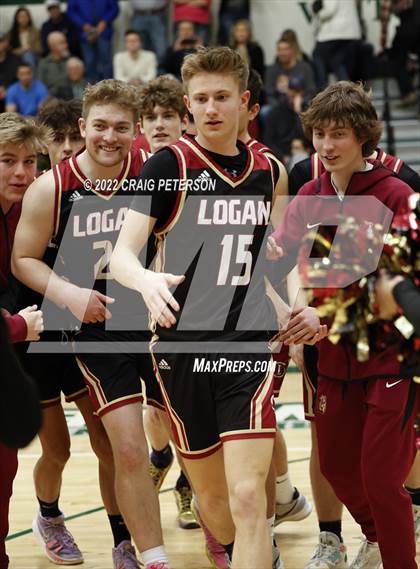 Thumbnail 3 in Logan at Green Canyon (UHSAA 4A First Round) photogallery.