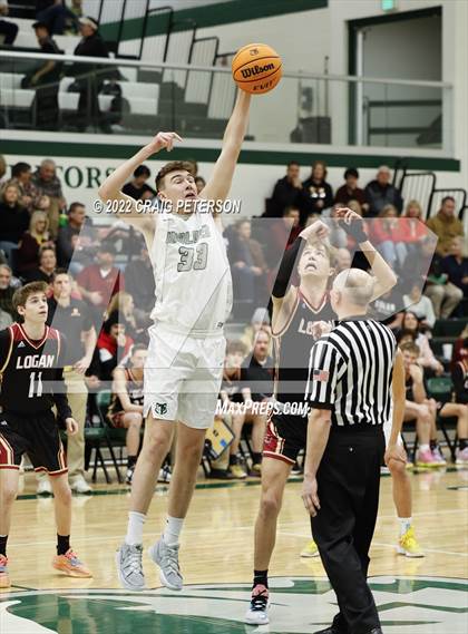 Thumbnail 1 in Logan at Green Canyon (UHSAA 4A First Round) photogallery.