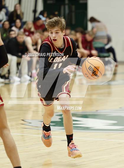 Thumbnail 2 in Logan at Green Canyon (UHSAA 4A First Round) photogallery.