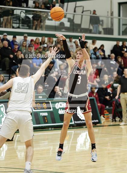 Thumbnail 3 in Logan at Green Canyon (UHSAA 4A First Round) photogallery.