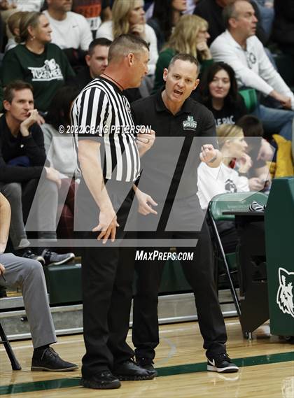 Thumbnail 3 in Logan at Green Canyon (UHSAA 4A First Round) photogallery.