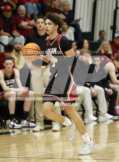 Thumbnail 3 in Logan at Green Canyon (UHSAA 4A First Round) photogallery.
