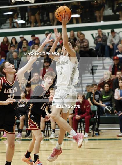 Thumbnail 1 in Logan at Green Canyon (UHSAA 4A First Round) photogallery.