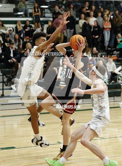 Thumbnail 3 in Logan at Green Canyon (UHSAA 4A First Round) photogallery.
