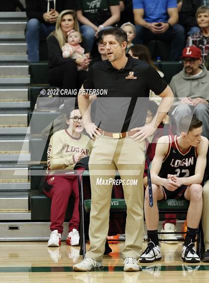 Thumbnail 3 in Logan at Green Canyon (UHSAA 4A First Round) photogallery.