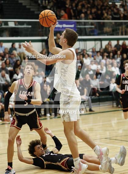 Thumbnail 1 in Logan at Green Canyon (UHSAA 4A First Round) photogallery.
