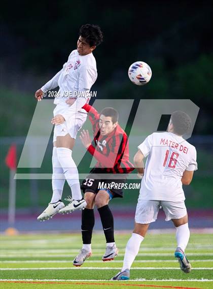 Thumbnail 3 in San Clemente vs Mater Dei (CIF SS Open Div Quarter Final) photogallery.