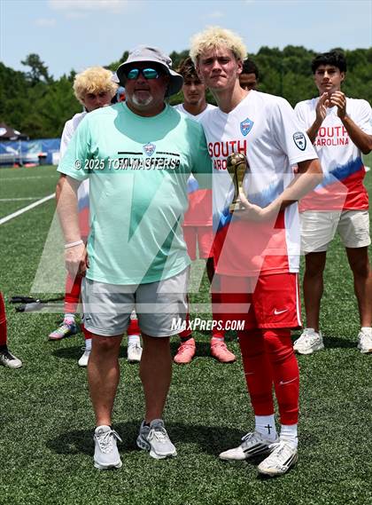 Thumbnail 1 in Clash of the Carolinas (NC-SC All Star Game) photogallery.