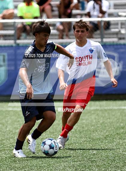 Thumbnail 1 in Clash of the Carolinas (NC-SC All Star Game) photogallery.
