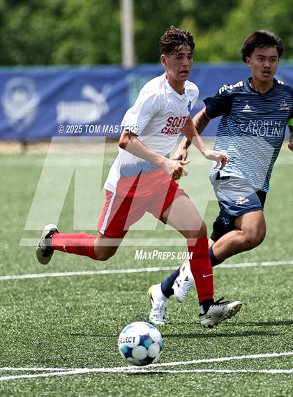 Thumbnail 2 in Clash of the Carolinas (NC-SC All Star Game) photogallery.