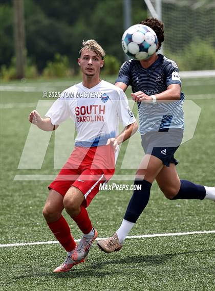 Thumbnail 1 in Clash of the Carolinas (NC-SC All Star Game) photogallery.
