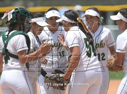 Thumbnail 3 in St. Bonaventure vs. Garden Grove (CIF SS D5 Final) photogallery.
