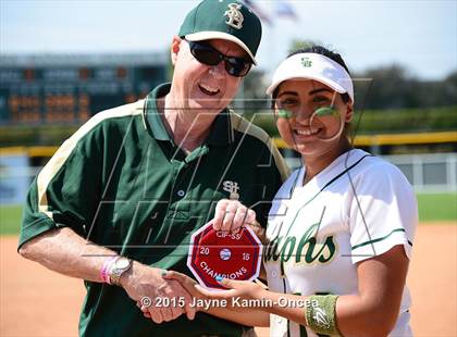 Thumbnail 2 in St. Bonaventure vs. Garden Grove (CIF SS D5 Final) photogallery.