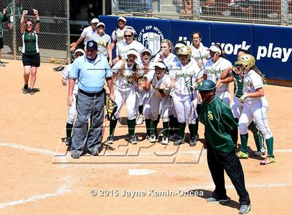 Thumbnail 1 in St. Bonaventure vs. Garden Grove (CIF SS D5 Final) photogallery.