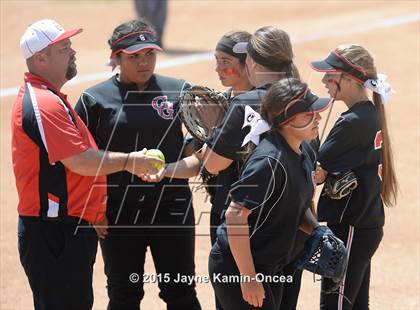 Thumbnail 2 in St. Bonaventure vs. Garden Grove (CIF SS D5 Final) photogallery.