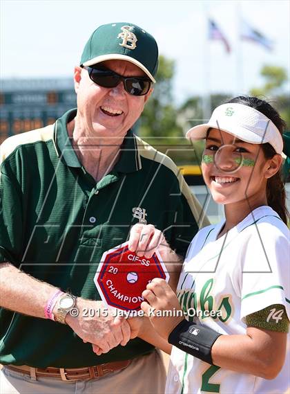 Thumbnail 3 in St. Bonaventure vs. Garden Grove (CIF SS D5 Final) photogallery.