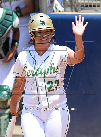 Thumbnail 1 in St. Bonaventure vs. Garden Grove (CIF SS D5 Final) photogallery.