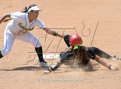 Thumbnail 3 in St. Bonaventure vs. Garden Grove (CIF SS D5 Final) photogallery.