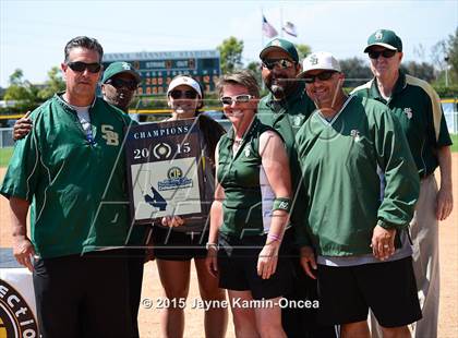 Thumbnail 2 in St. Bonaventure vs. Garden Grove (CIF SS D5 Final) photogallery.