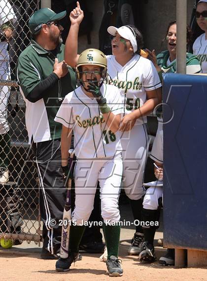 Thumbnail 3 in St. Bonaventure vs. Garden Grove (CIF SS D5 Final) photogallery.