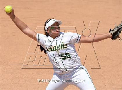 Thumbnail 3 in St. Bonaventure vs. Garden Grove (CIF SS D5 Final) photogallery.